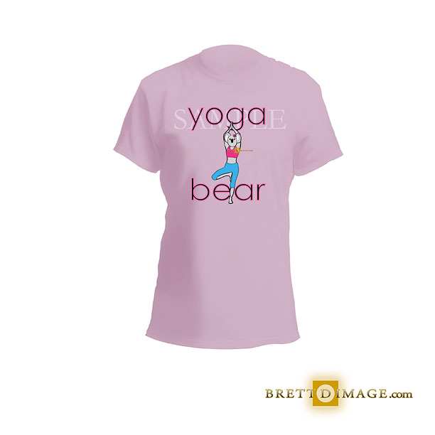 Tshirt Fem Yoga Bear