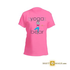 Tshirt Fem Yoga Bear